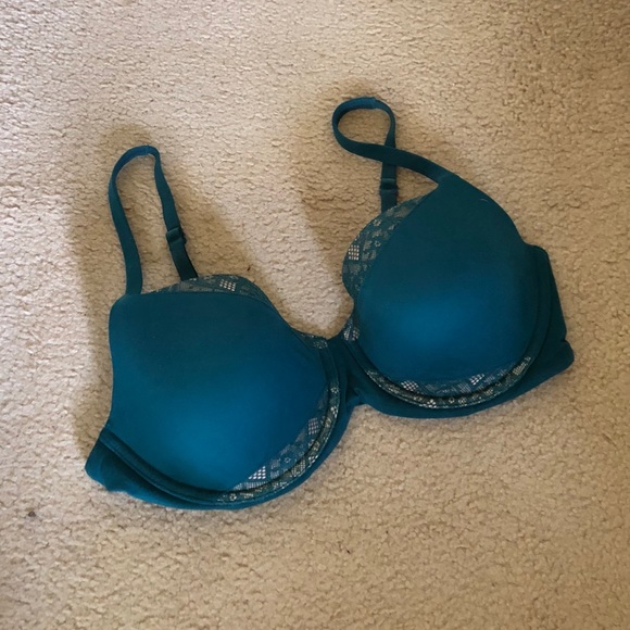 Teal Victoria Secret Bra - Picture 1 of 4